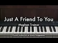 Just A Friend To You - Meghan Trainor | Piano Karaoke by Andre Panggabean