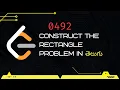 Construct the Rectangle Leetcode 492 in Telugu
