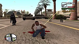 GTA San Andreas 100 6 Wanted Stars Full Game