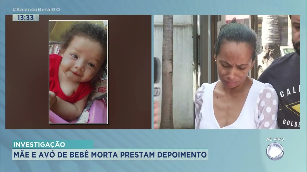 INVESTIGAÇÃO: MÃE E AVÓ DE BEBÊ MORTA PRESTAM DEPOIMENTO