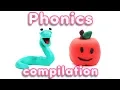 Phonics Vowel COMPILATION Learn The Alphabet Vowel Sounds Pocket Preschool