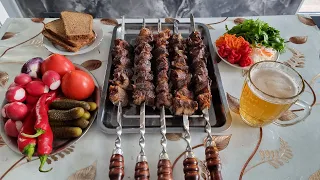 ШАШЛЫК из ПЕЧЕНИ - лучший рецепт! Выпуск №1321