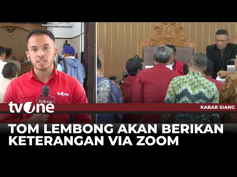 Sidang Praperadilan Tom Lembong