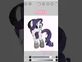 Giving MLP characters random aesthetics
