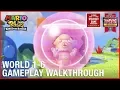 Mario Rabbids Kingdom Battle World 1-6 On The Bubble Gameplay Walkthrough Ubisoft NA