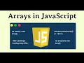 What are Arrays in JavaScript Explained with Live Examples Episode 12 JavaScript for Beginners