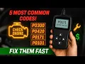 Top 5 NISSAN Engine Codes Explained What They REALLY Mean How To Fix Them FAST