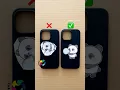 Sticker Deco Bubble Panda Messy vs Perfect