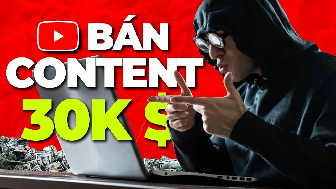 Outline Video Quy Trình Làm Reup Bán Content Của Cao Thủ 30K$ /tháng - kiếm tiền youtube