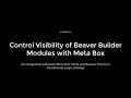 Beaver Themer Conditional Logic Integration Meta Box