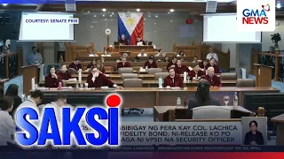 Gina Acosta sa pagbibigay ng pera kay Col. Lachica kahit 'di sakop ng fidelity bond... | Saksi