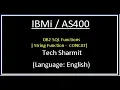 IBMi AS400 - DB2 SQL Concat Function rpgle programming tutorial as400 for beginners English