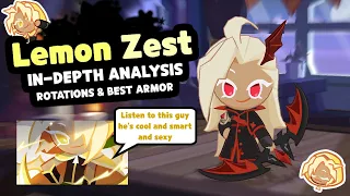 Lemon Zest Cookie In-depth Analysis and Rotation Guide | Cookie Run: Tower of Adventures