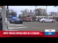 Memphis fire engine involved in car accident