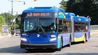 NYCT Bus 2025 New Flyer XD60 on the Bx9 at Fordham Road and Southern Blvd July 2026