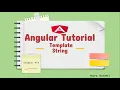 Chapter 14 Template String Typescript Angular Tutorial