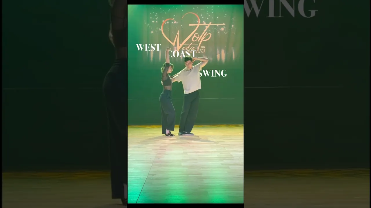 West Coast Swing Improvisation part 2 #semionmaria #westcoastswing #modernswing #improvisation #wcs