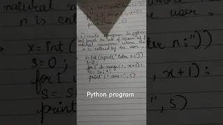 python program to find n print the sum of squares of first natural number