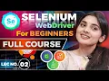 Selenium with Java latest Tutorial Selenium WebDriver Tutorial For beginners Java in Marathi