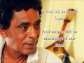 Mohamed Mounir - Alli Sotak - Arabic and English Subtitles علي صوتك