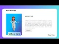 Part 5 Online Pharmacy Website How To Make About Us Page Using HTML CSS Talky Tech