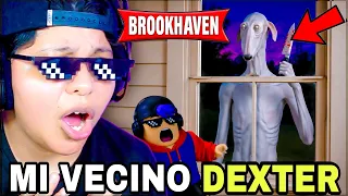 DEXTER EL PERRO MALDITO DE INTERNET ES MI NUEVO VECINO EN BROOKHAVEN 😱 | Da mucho miedo | Pathofail