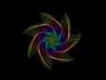 Mesmerizing Python Art Vivid Spiral Extravaganza
