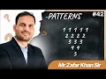 42 Pattern In Python By Zafar Khan Sir