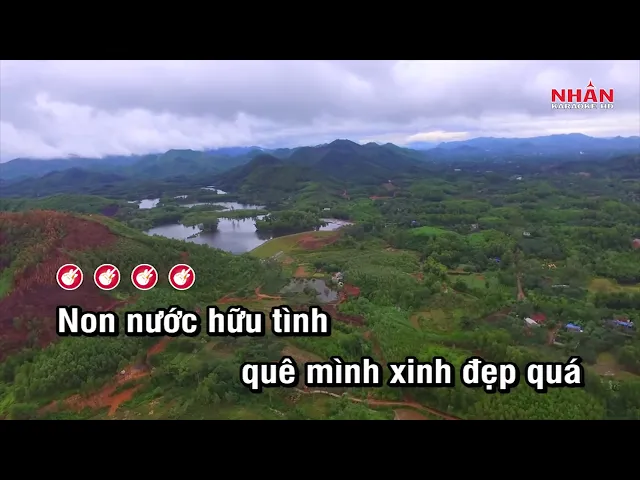 Non Nước Hữu Tình Karaoke Beat   Tone Nữ