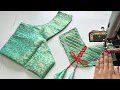 Latest Back Neck Blouse Designs Blouse Ka Design Cutting And Stitching Back Neck Blouse Design