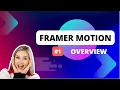 FRAMER MOTION TUTORIAL ANIMATION FOR REACT