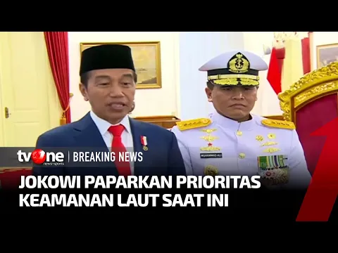 Presiden Jokowi: Pertahanan Laut Harus Kita Perkuat