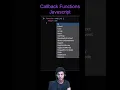 Callback functions in JavaScript JavaScript interview question JavaScript Simplified