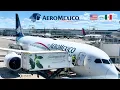 AEROMEXICO Boeing 787-9 Dreamliner Economy Class JFK to Mexico City AM409 4K Flight Report