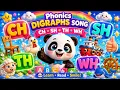 Phonics Digraph Sounds for Kids Learn CH SH TH WH Preschool Learning