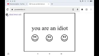 youareanidiot cc isn t A VIRUS Or is it