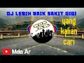 Download Lagu DJ LEBIH BAIK SAKIT GIGI | REMIX ANGKLUNG | SAKIT GIGI