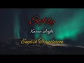 Softly Chunni Meri Rang De Lalaria Karan Aujla Translation English Song Sense
