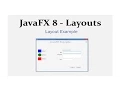 JavaFX 8 Tutorial - Layouts Example