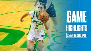 Army West Point At Oregon HIGHLIGHTS Big Ten Women S Basketball 11 16 2025 