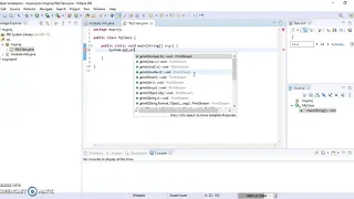 Create Java project in Eclipse