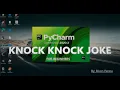 How to make a Knock Knock Joke In Python For Beginners