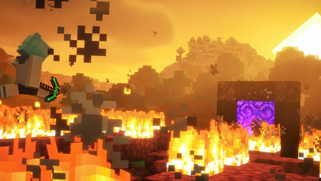 การรุกรานจาก Nether | Minecraft EP4