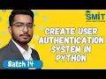 Create User Authentication System in Python Save Users in JSON File