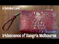 BRAHMIN Detailed Look at Iridescence on my Sangria Melbourne Brahmin Daisy Wristlet