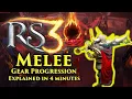 RS3 Melee Gear Progression Explained in 4 Minutes