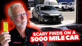 Scary Finds Inspecting a 5000 Mile Honda