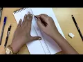 How to draw a Fashion Illustration | Step by step | Basic Croquis in front Pose | 9 Heads