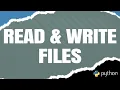 Python File Handling - How to Read Write Files With 5 Examples