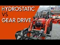 Hydrostatic vs Gear Drive Tractors